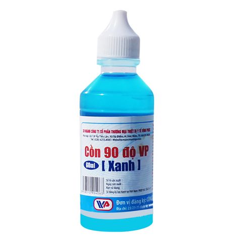  Cồn 90 độ xanh 60ml 