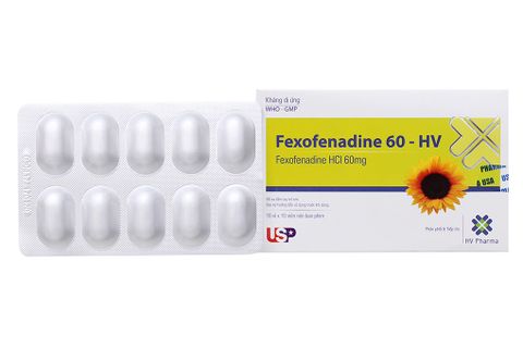 Fexofenadine 60 - Hv (H/100v) 