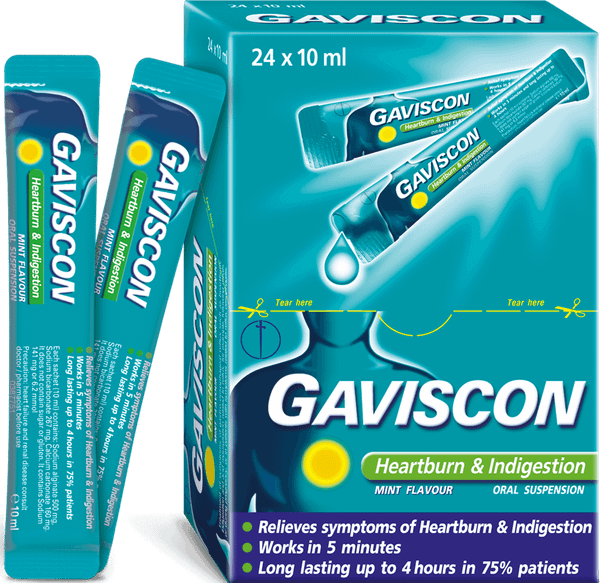 Gaviscon dual action Health Care Center