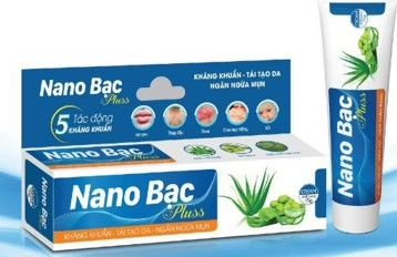  Gel chữa viêm da NANO BẠC Pluss (tuýp/15gr) 