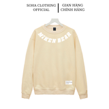  Áo nỉ sweater nam nữ form rộng vải nỉ bông dày dặn phong cách Ulzzang Miken Bear - SoHa Clothing 