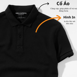  Áo thun nam polo cổ bẻ vải Cá Sấu Cotton cao cấp chuẩn form in hình polo club - SoHa Clothing 