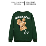  Áo nỉ sweater nam nữ form rộng vải nỉ bông dày dặn phong cách Ulzzang Miken Bear - SoHa Clothing 