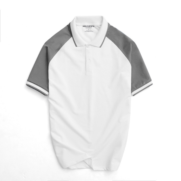  Áo Thun Polo Nam Raplang   Phối  cổ bẻ vải Cá Sấu Cotton cao cấp chuẩn form - SoHa Clothing 