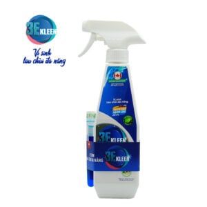 Bộ vi sinh lau chùi đa năng 3E Kleen (01 Chai 500ml + 01 ống 5ml)