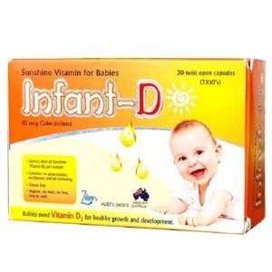 Viên uống hỗ trợ tăng đề kháng, chắc răng – khoẻ xương INFANT D