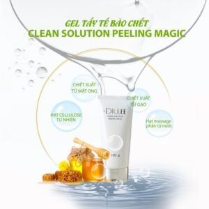 Gel tẩy tế bào chết dưỡng ẩm Clean Solutions Peeling Magic +Dr.Lee