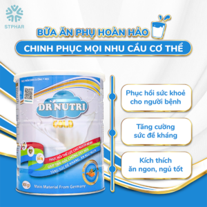 Sữa nghệ tăng cân Dr. Nutri Gold 900gr