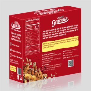 Ngũ Cốc OHH Granola – Dòng Super Power chocolate năng lượng