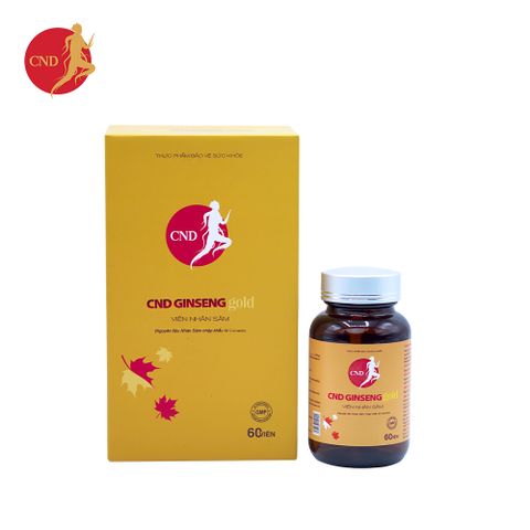 Thực phẩm bảo vệ sức khỏe CND GINSENG Gold Viên nhân sâm