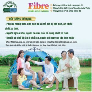 Thực phẩm bổ sung chất xơ tinh Fibre Kids and Mum