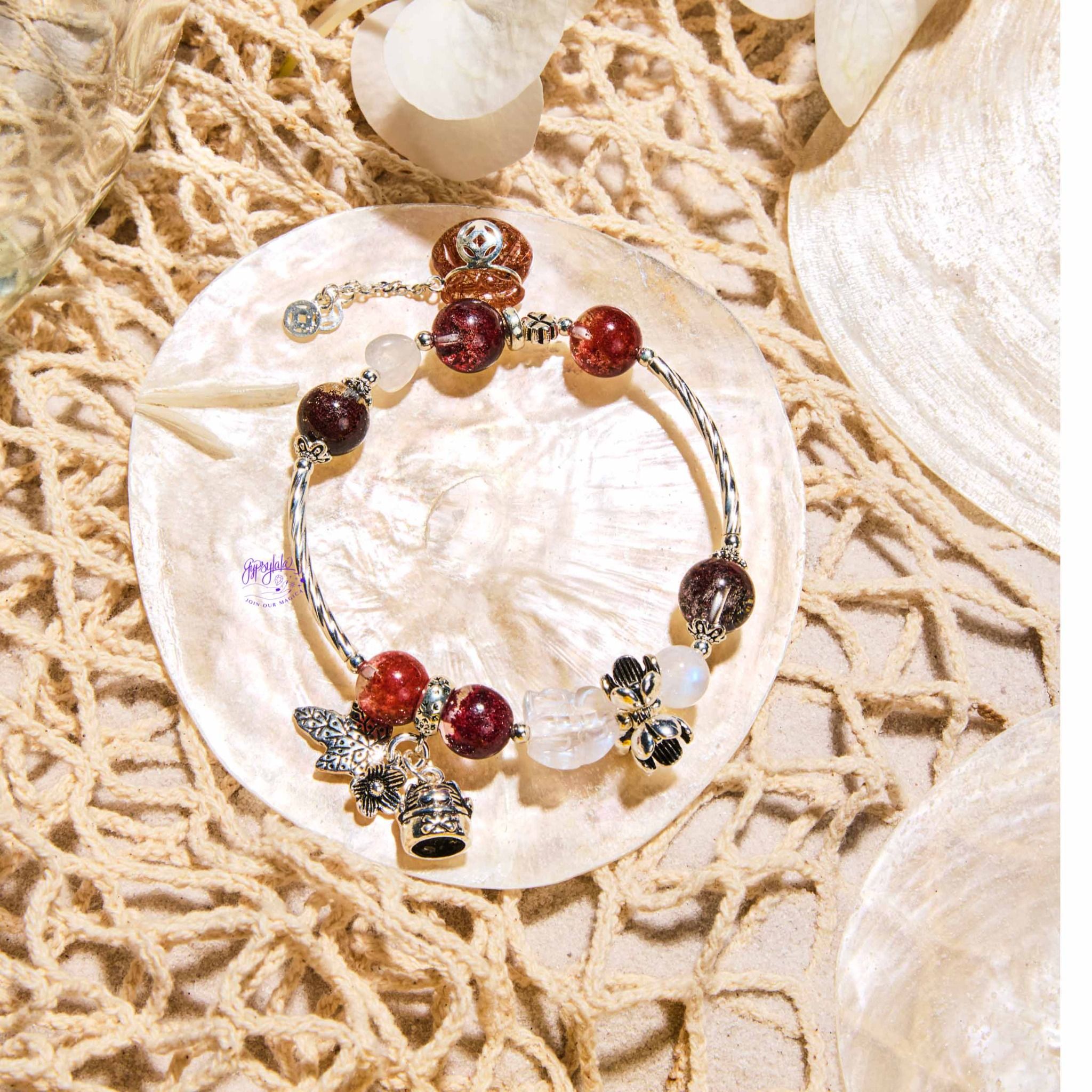 Vòng Tay Thiết Kế Nữ Đá Ưu Linh Prosperity Path 229 SP007334 Gypsy.lala