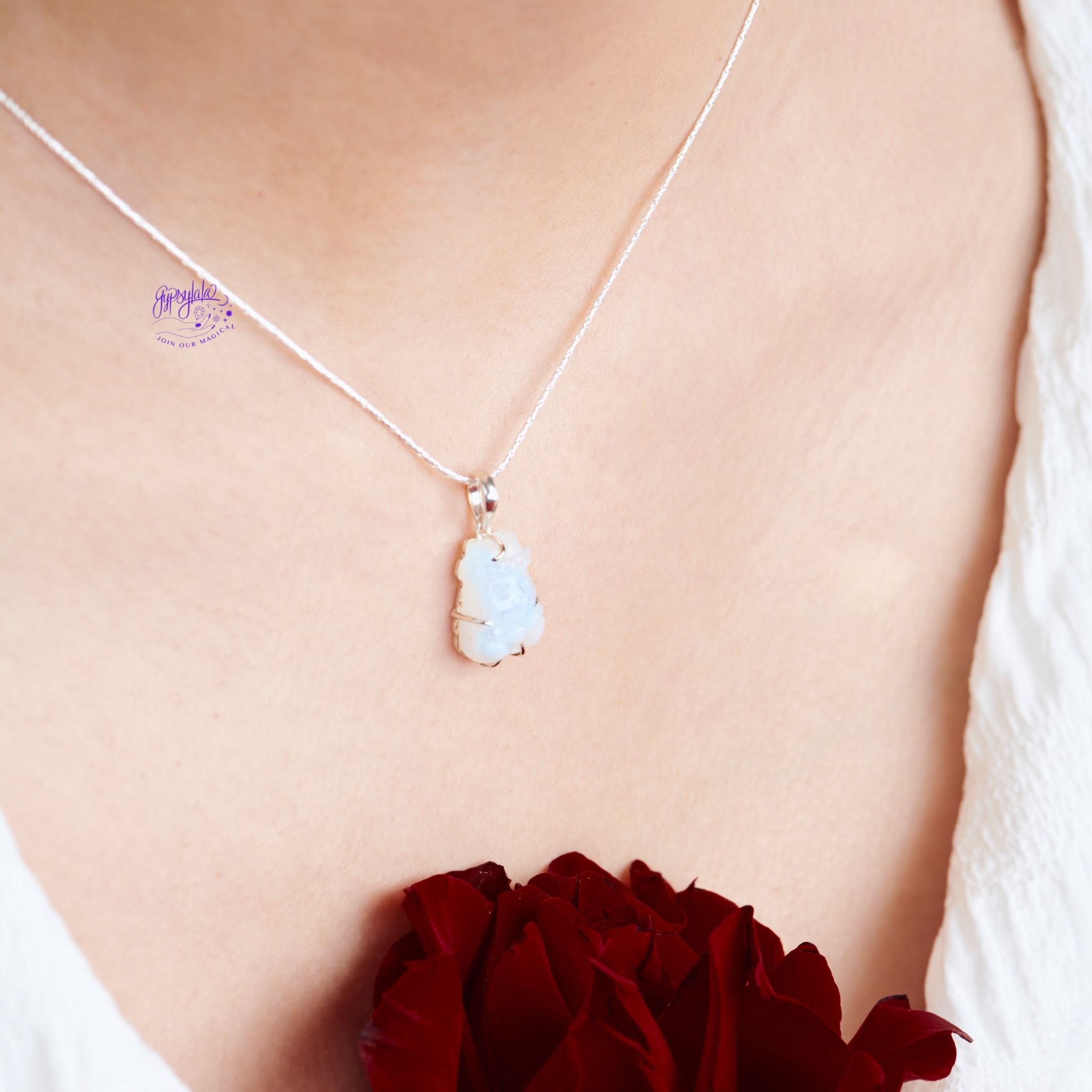 Mặt dây chuyền Thỏ bọc bạc size M