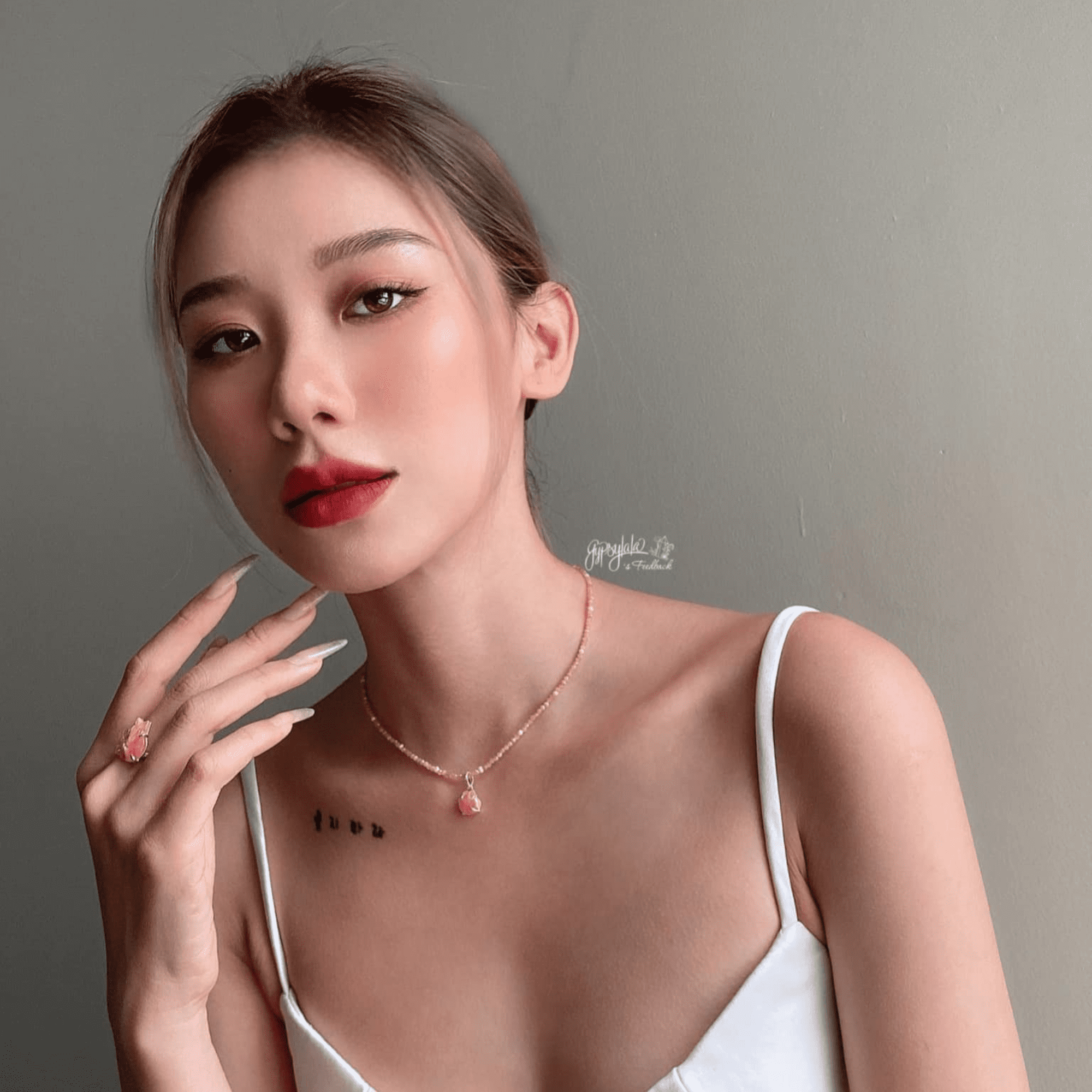 Dây Chuyền Mini Hồ Ly XXS Bọc Bạc Nhiều Màu