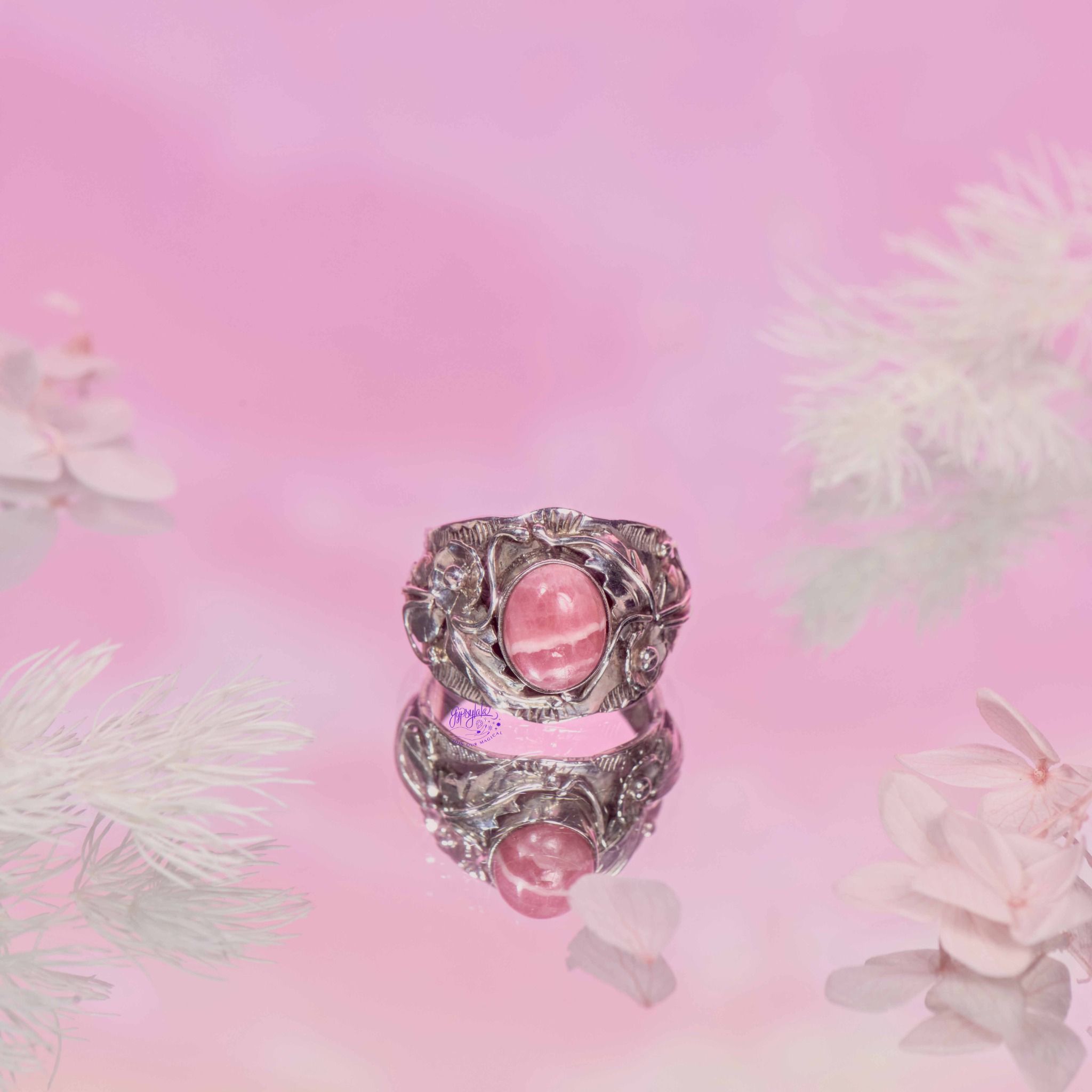 Nhẫn Bạc Eva Love Rhodocrosite Freesize SP004485 Gypsy.lala