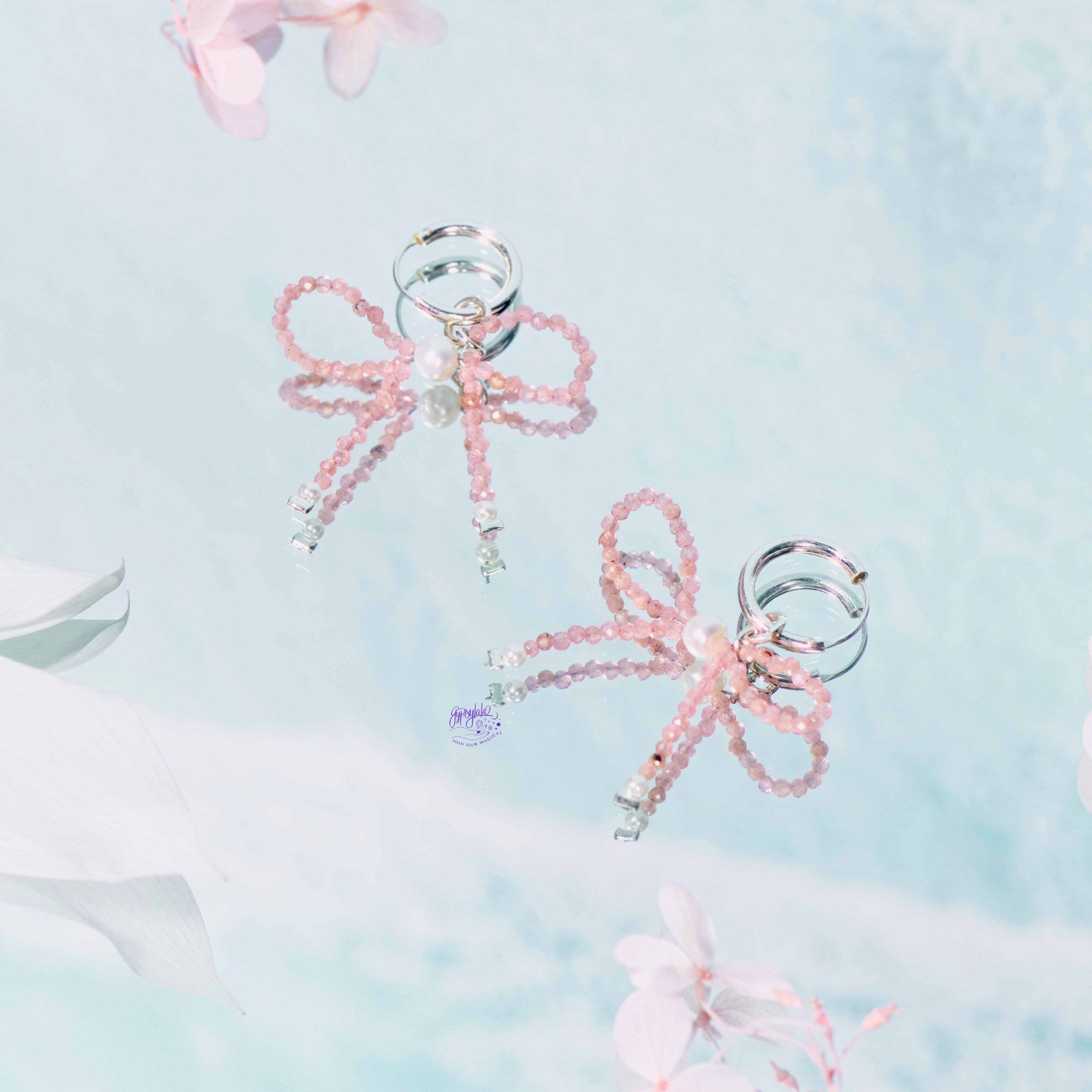 Bông tai Pink Serenity Đào Hoa SP007314 Gypsy.lala
