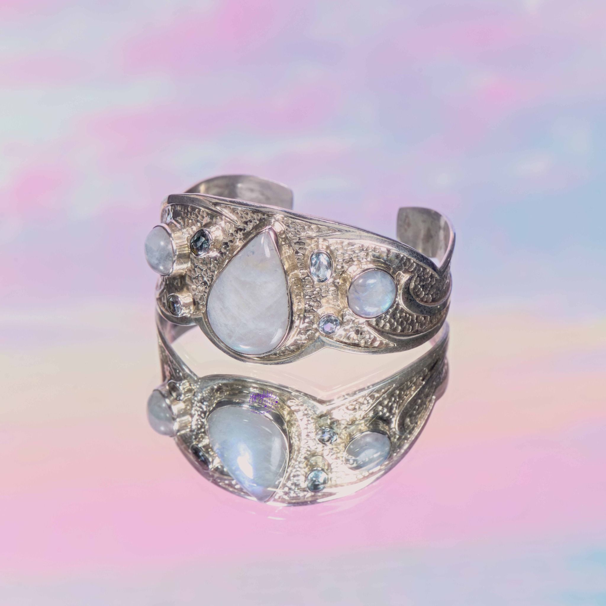 Kiềng Bạc EU Venus Moonstone SP004537 Gypsy.lala