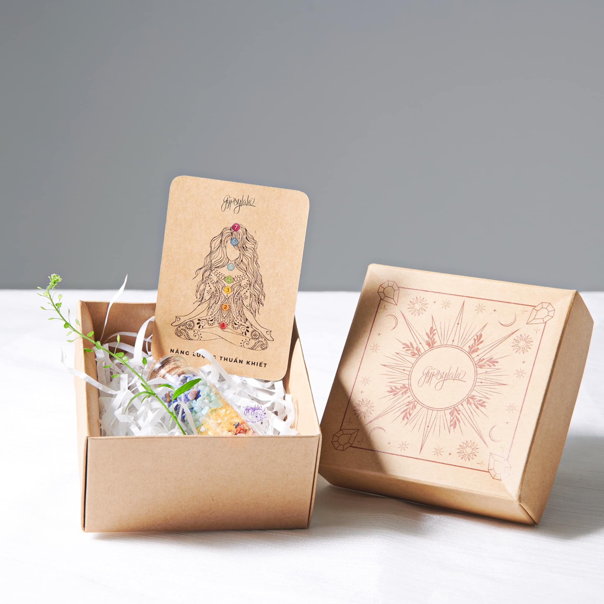 Hủ Đá Chakra Bảy Luân Xa