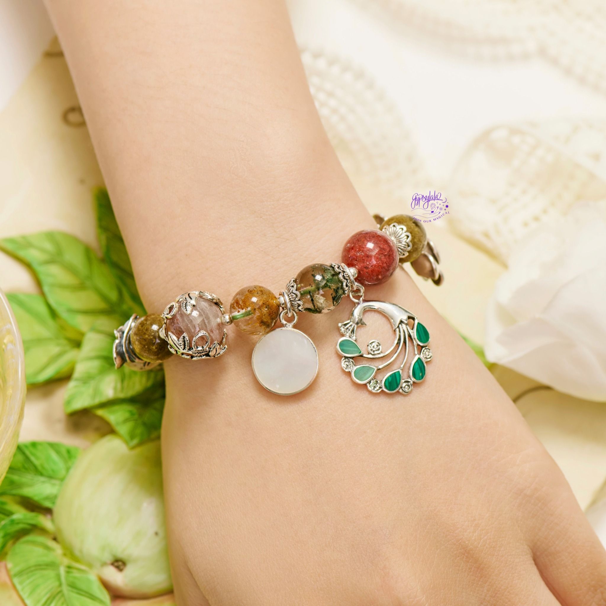 Vòng Tay Thiết Kế Nữ Opulence Oasis 311 Đá Ưu Linh SP007769 Gypsy.lala