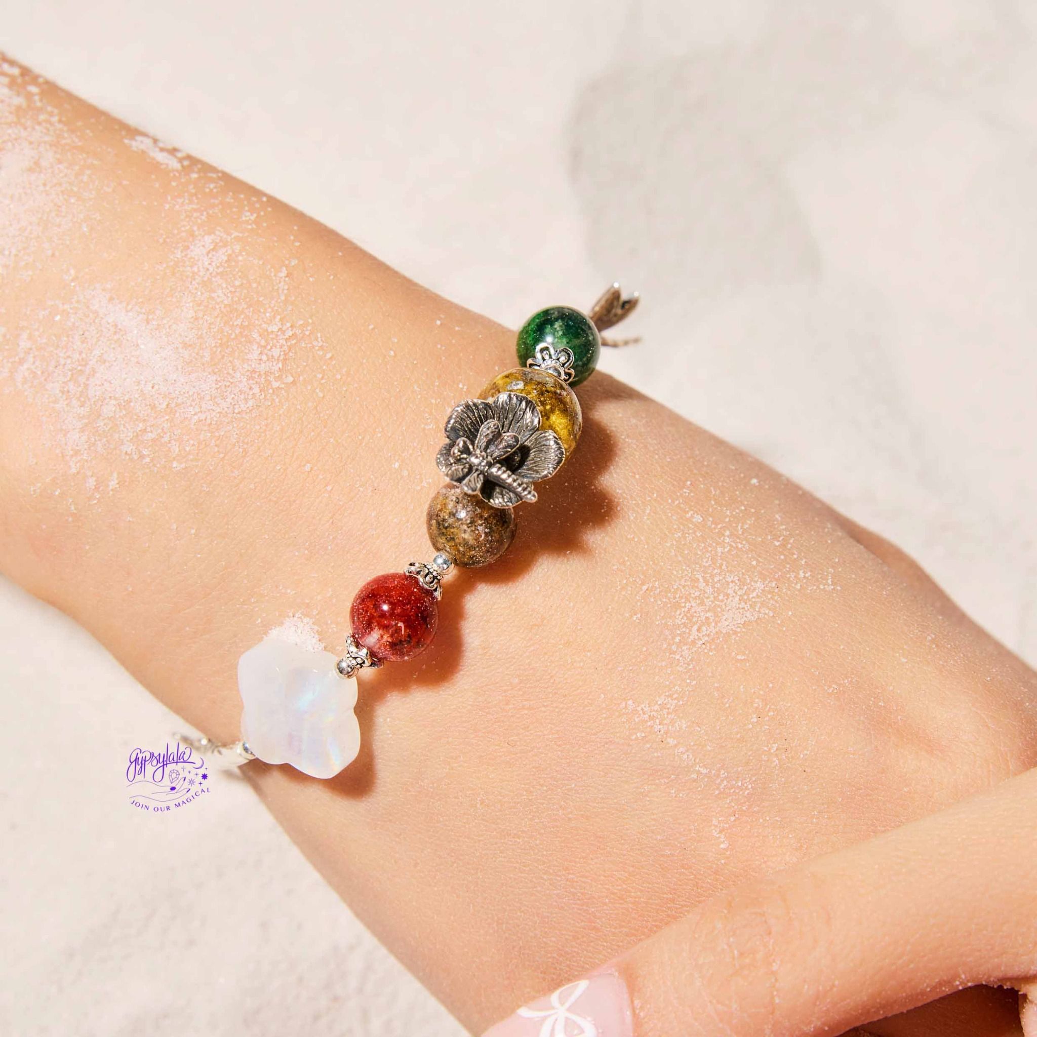 Vòng Tay Thiết Kế Nữ Đá Ưu Linh Opulent Aura 232 SP007337 Gypsy.lala