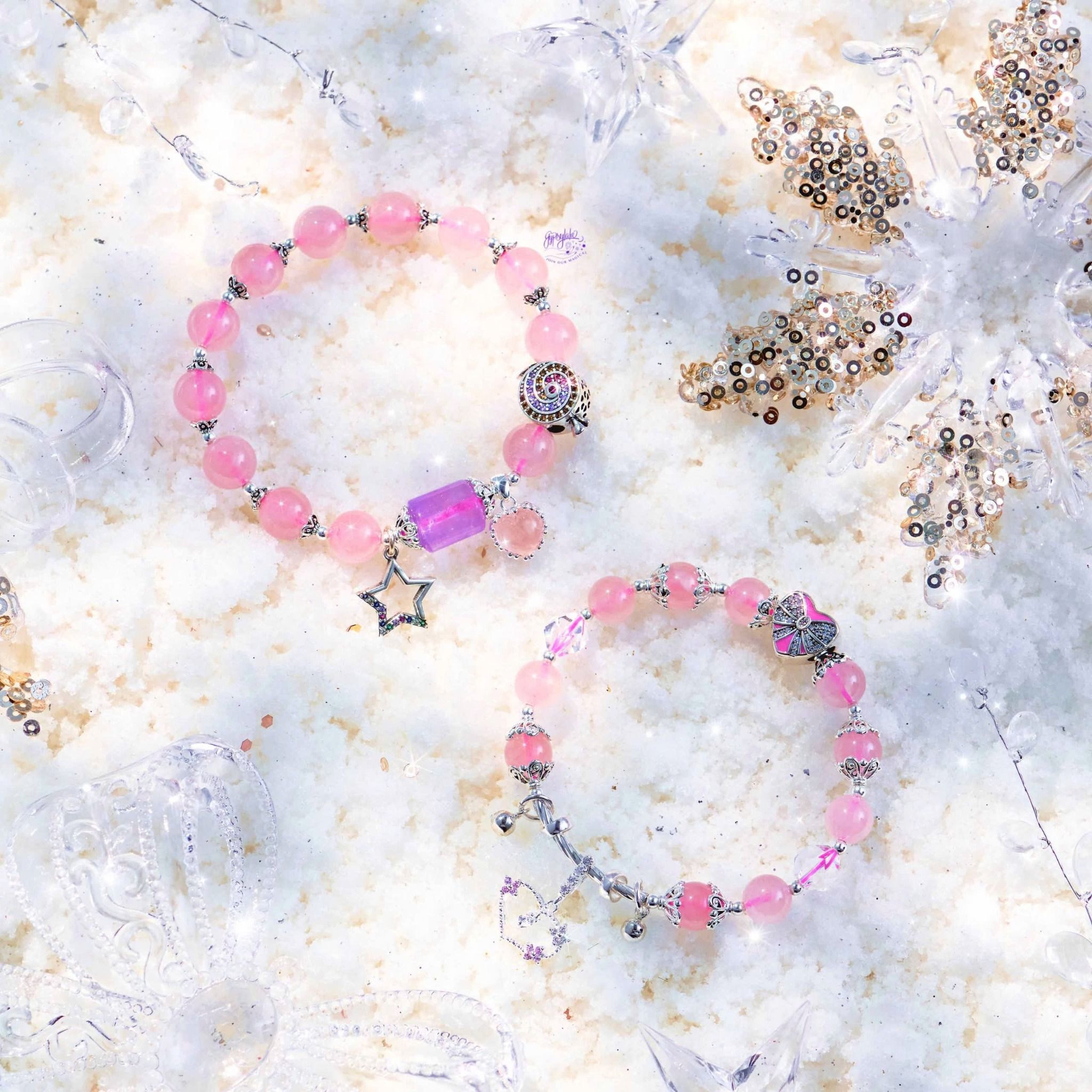 Vòng Tay Thiết Kế Pink Euphoria 352 Đá TA Hồng SP007880 Gypsy.lala