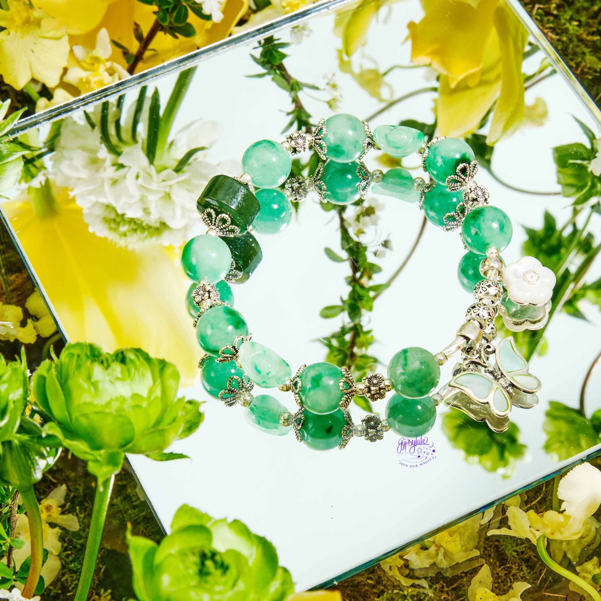 Vòng Tay Thiết Kế Zen Zest 374 Ngọc Cẩm Thạch SP007916 Gypsy.lala