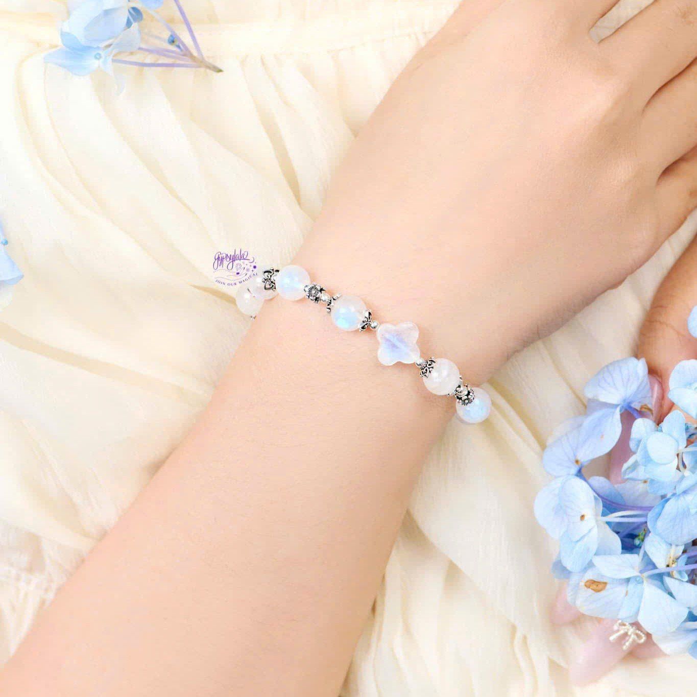 Vòng Tay Thiết Kế Lunar Lovelight Đá Ánh Trăng SP008053 Gypsylala