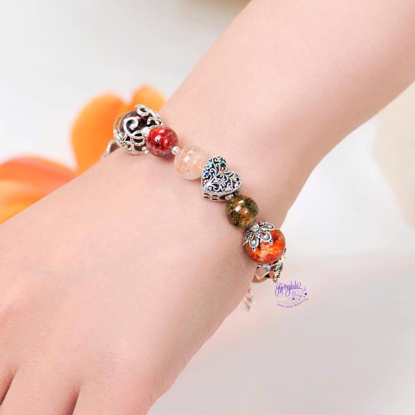 Vòng Tay Thiết Kế Serenity Stream Ưu Linh Ngũ Sắc SP008063 Gypsylala