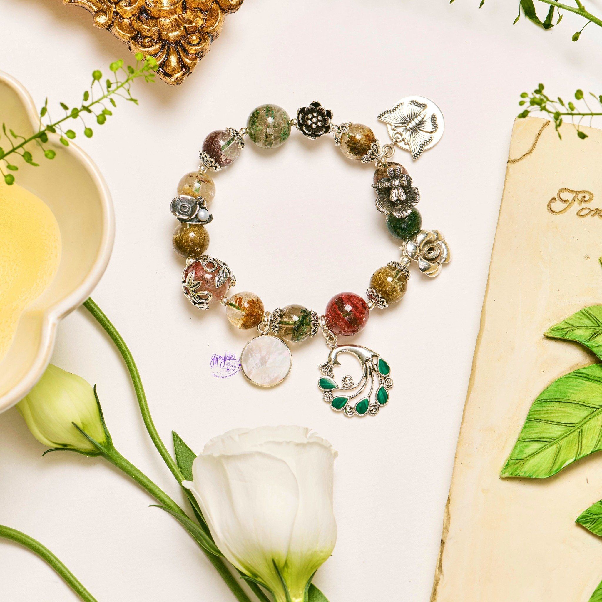 Vòng Tay Thiết Kế Nữ Opulence Oasis 311 Đá Ưu Linh SP007769 Gypsy.lala