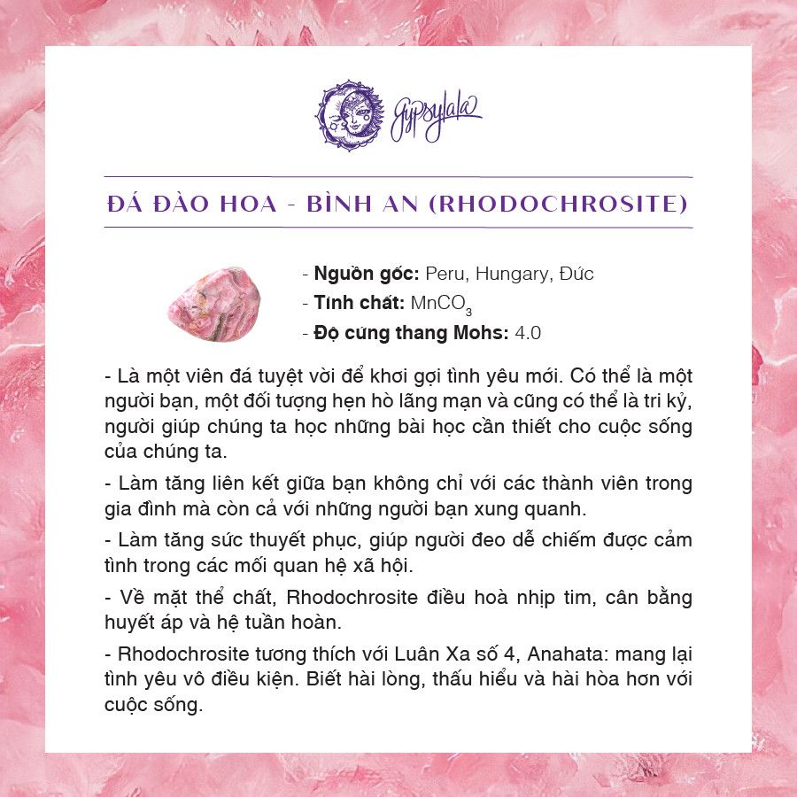 Dây chuyền Pink Paradise Đào Hoa SP007304 Gypsy.lala