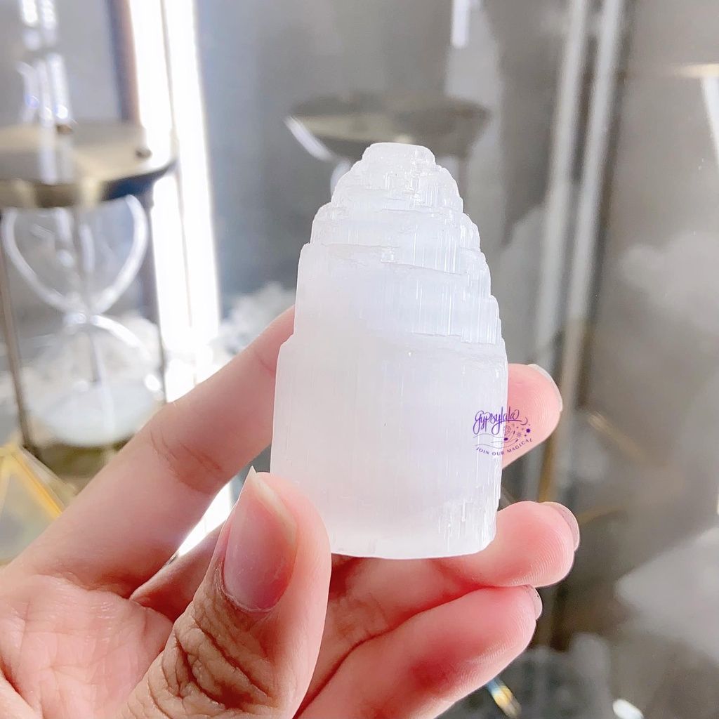 Tinh Thể Thanh Tẩy Đá Selenite