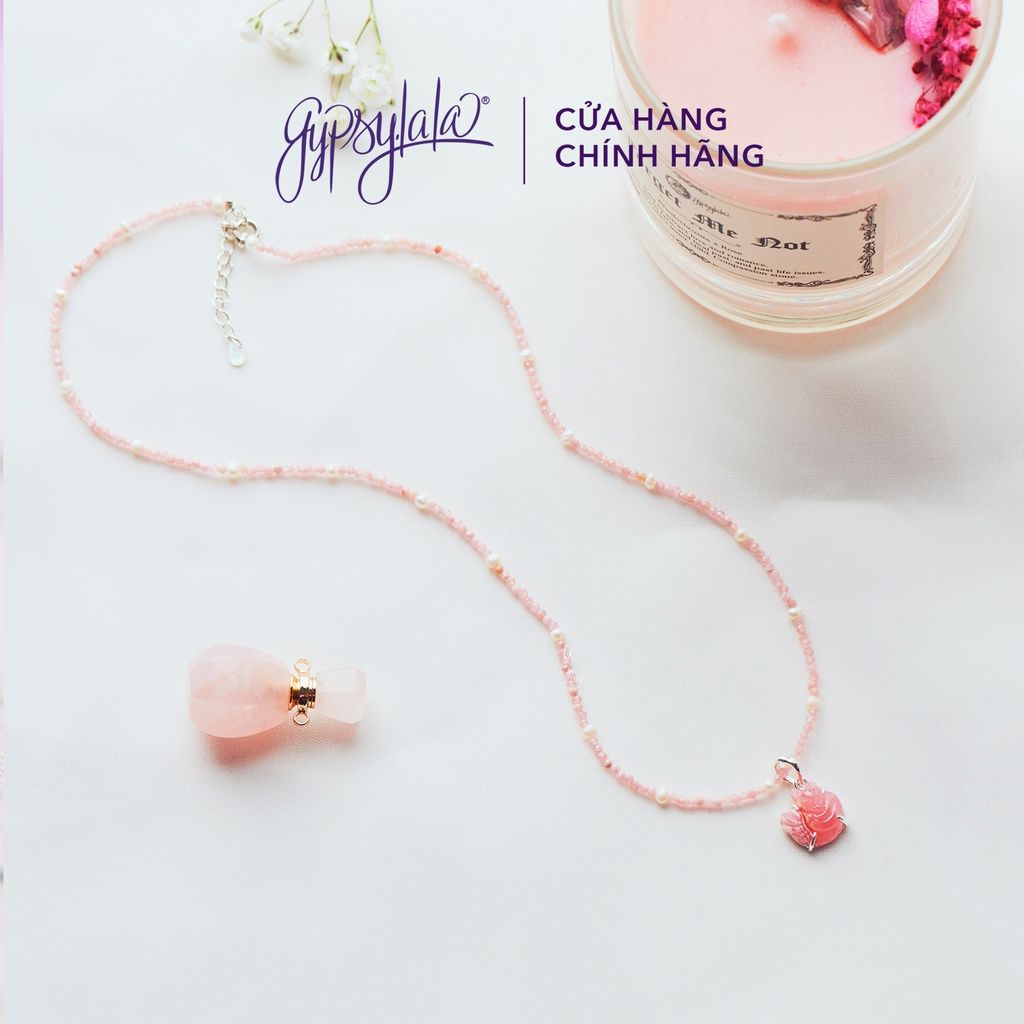 Dây Chuyền Mini Hồ Ly XXS Bọc Bạc Nhiều Màu