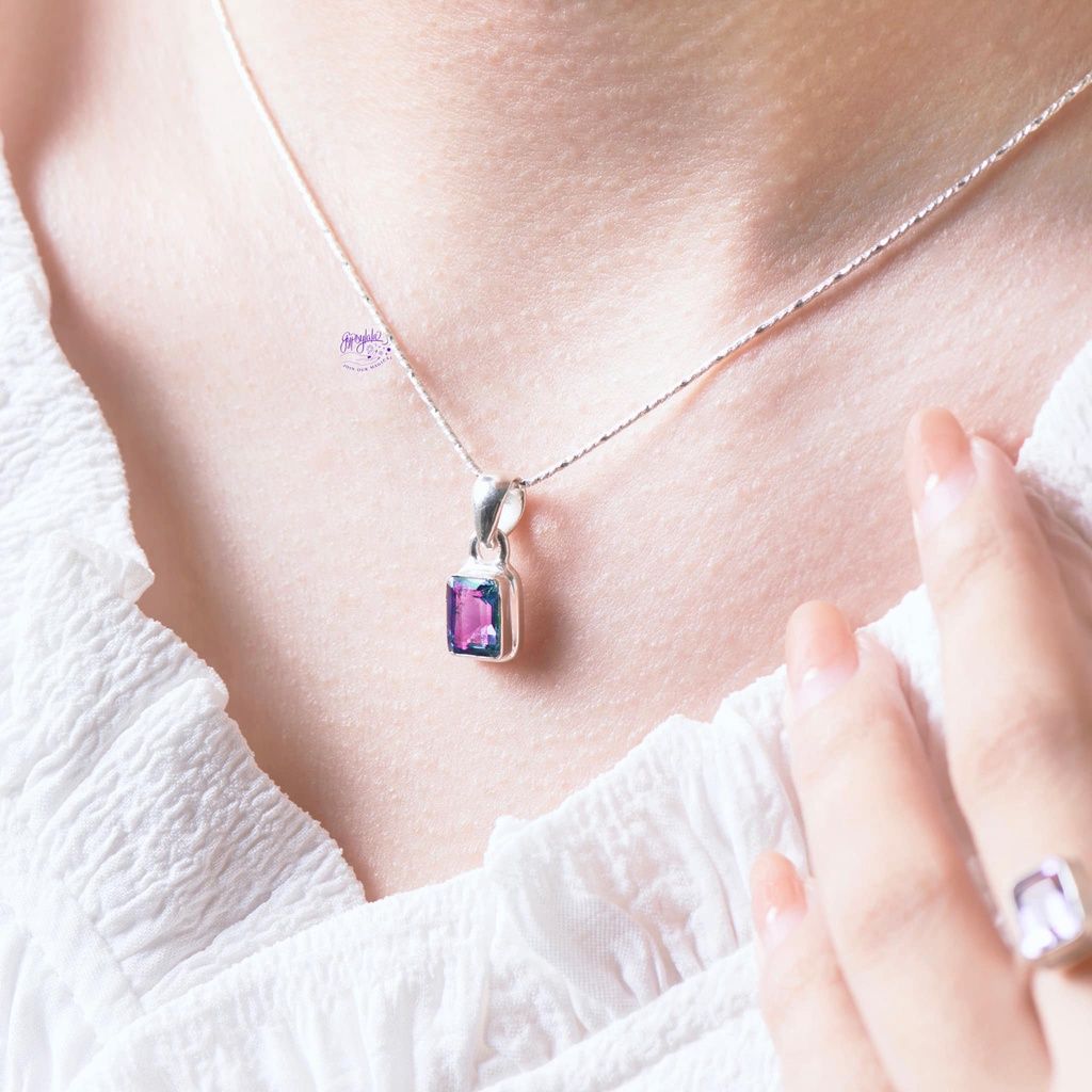 Dây Chuyền Bạc Sợi Trơn Đơn Giản