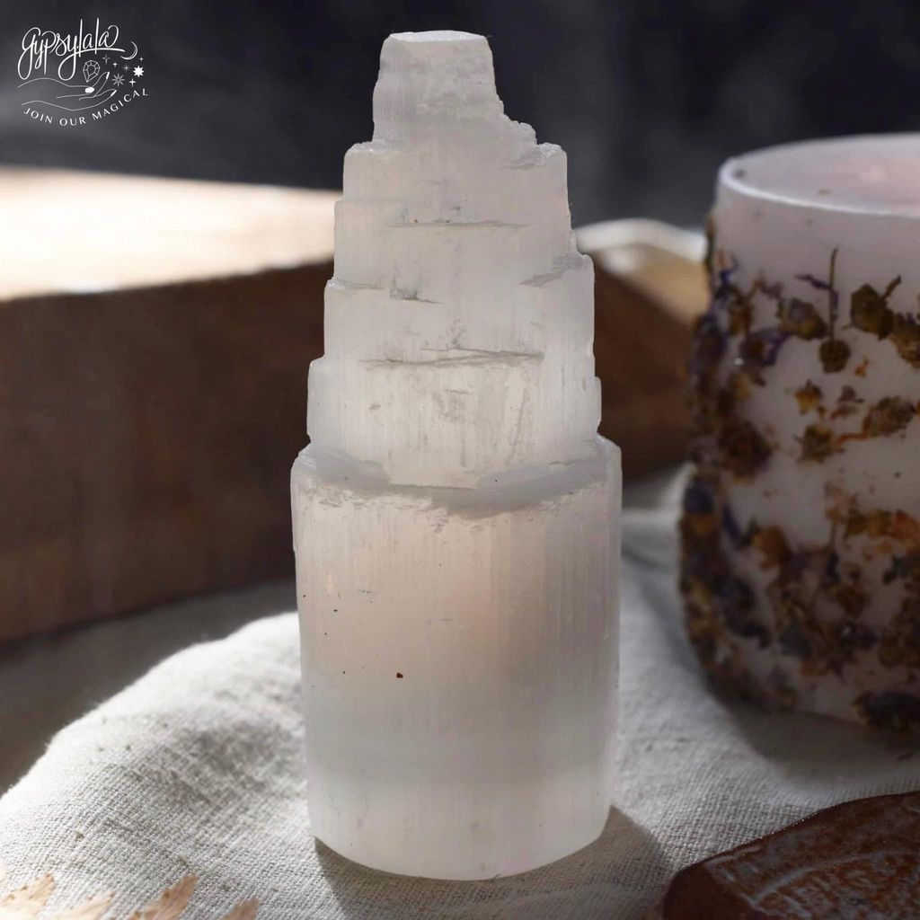 Tinh Thể Thanh Tẩy Đá Selenite