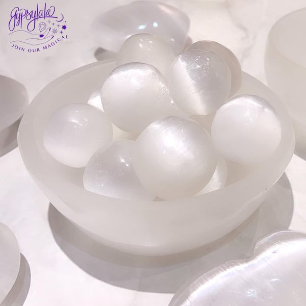  Tinh Thể Thanh Tẩy Đá Selenite 