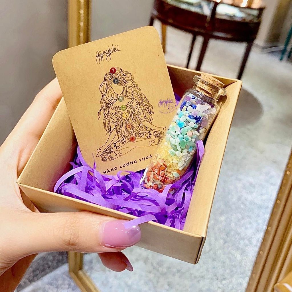 Hủ Đá Chakra Bảy Luân Xa