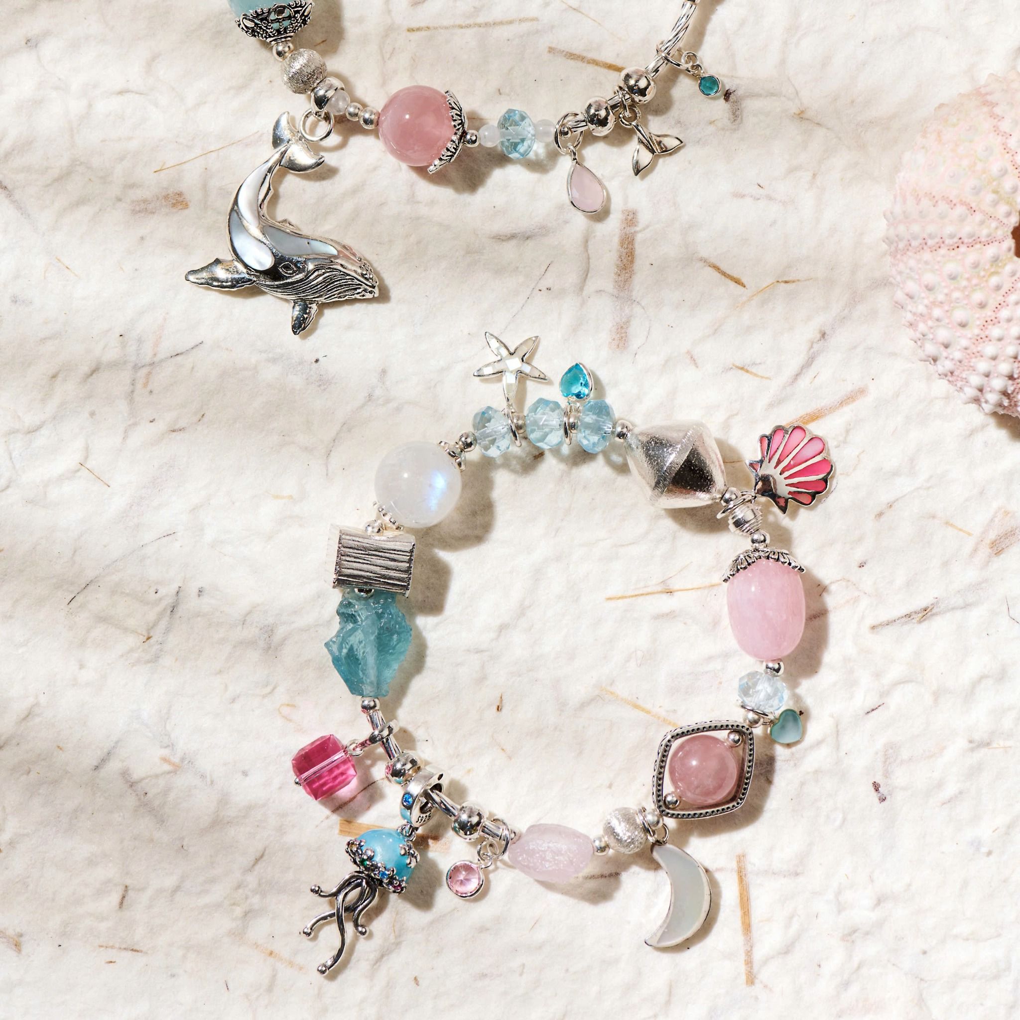 Vòng Tay Thiết Kế Nữ Sea of Starlight Đá Topaz, Ánh Trăng SP008190 Gypsy.lala