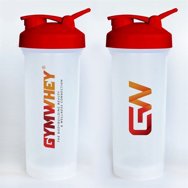 GYM WHEY SHAKER NHỰA 1000ML