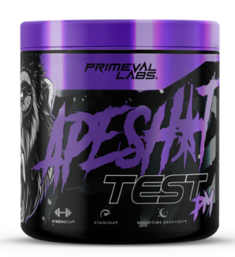 PRIMEVAL LABS APESHIT TEST PM - MEN'S HEALTH & SLEEP SUPPORT 120 VIÊN NHỘNG