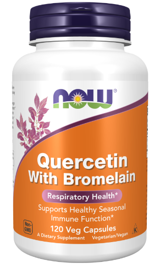 NOW QUERCETIN WITH BROMELAIN 120 VIÊN NHỘNG