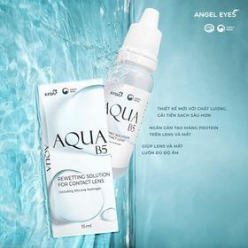 Dung dịch nhỏ mắt cấp ẩm AQUA B5 - Hàn Quốc Seoulens - Kính áp tròng