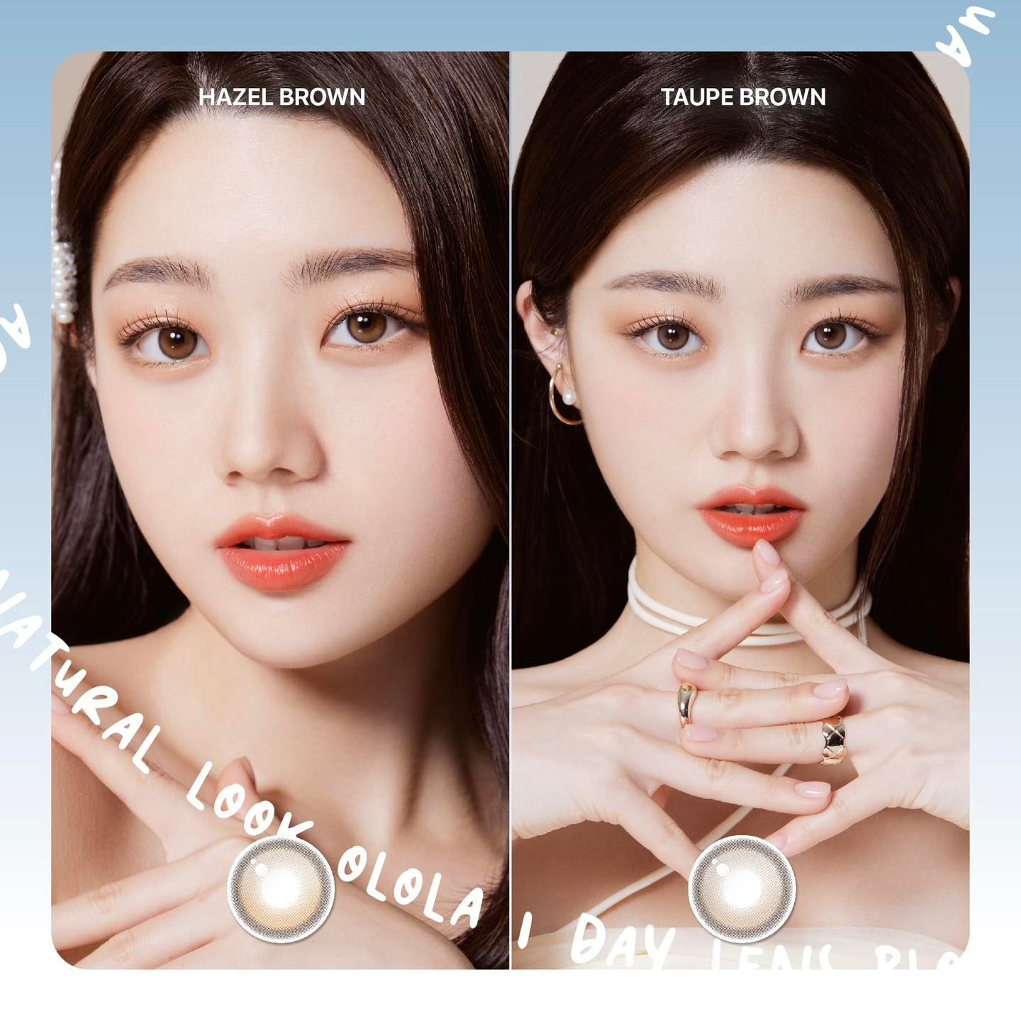 OLOLA - 1 NGÀY (1 CHIẾC) Purity Shine - Hàn Quốc Seoulens Kính áp tròng