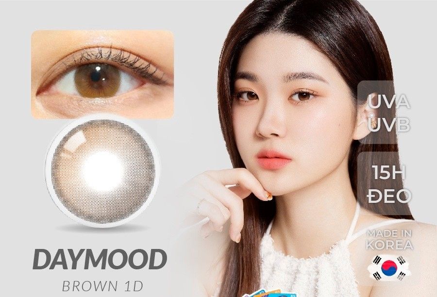 OLOLA - 1 NGÀY (1 CHIẾC) DayMood - Kính áp tròng Hàn Quốc Seoullens
