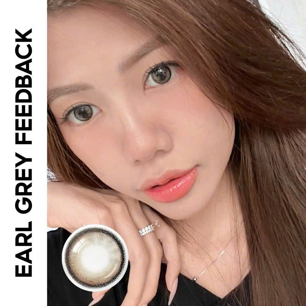 EYEIYAGI - 3 THÁNG (1 CHIẾC) Earl Grey - Kính áp tròng Hàn Quốc Seoullens