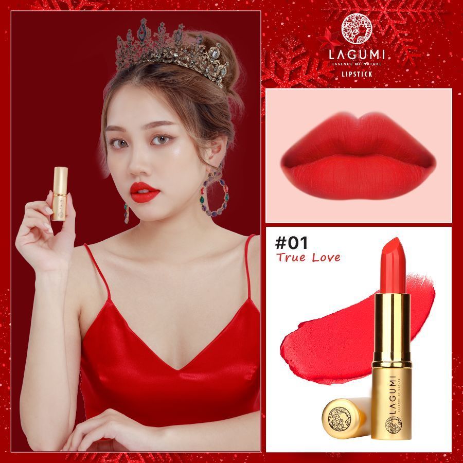 Combo 2 son Lagumi không chì chiết xuất hạnh nhân an toàn cho mẹ bầu và sau sinh