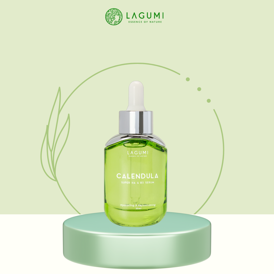 Serum siêu cấp ẩm và phục hồi da Lagumi Calendula Super HA & B5 30ml
