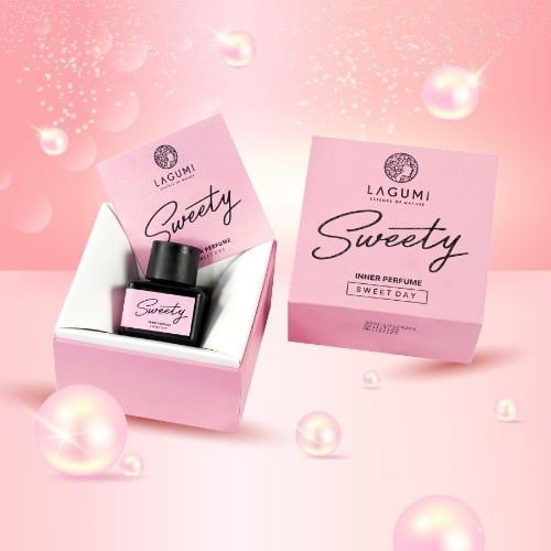 Set sỉ 5 chai Nước hoa vùng kín Lagumi Sweety 5ml