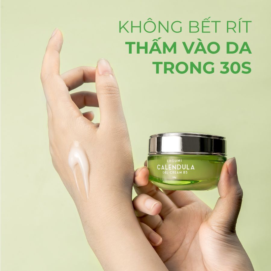 Kem dưỡng phục hồi & dưỡng sáng da Lagumi Calendula B5 cho da dầu, mụn 30g