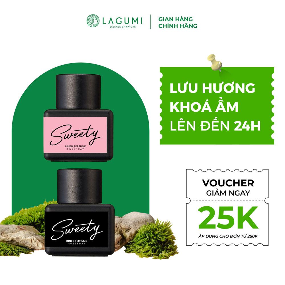 Nước hoa vùng kín Lagumi Sweety - mùi hương ngày ngọt ngào ( Sweet Day)