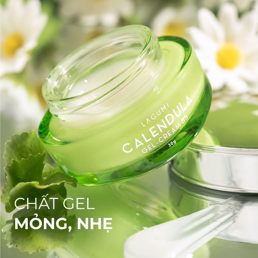 Kem dưỡng phục hồi & dưỡng sáng da Lagumi Calendula B5 cho da dầu, mụn 30g